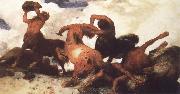 Arnold Bocklin Centaur Fight china oil painting reproduction